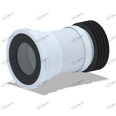 Слив для унитаза короткий армирован. Ани К918 АНИ пласт 15927