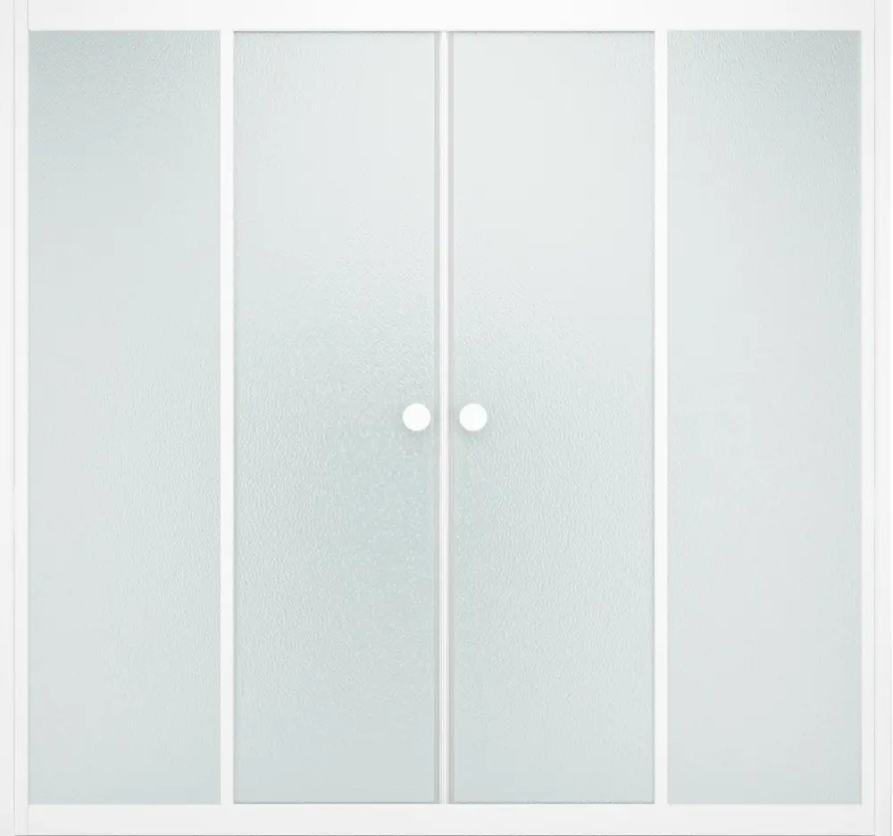 Ширма МЕТАКАМ для угловой ванны с закаленным стеклом 150×140 см 82063252