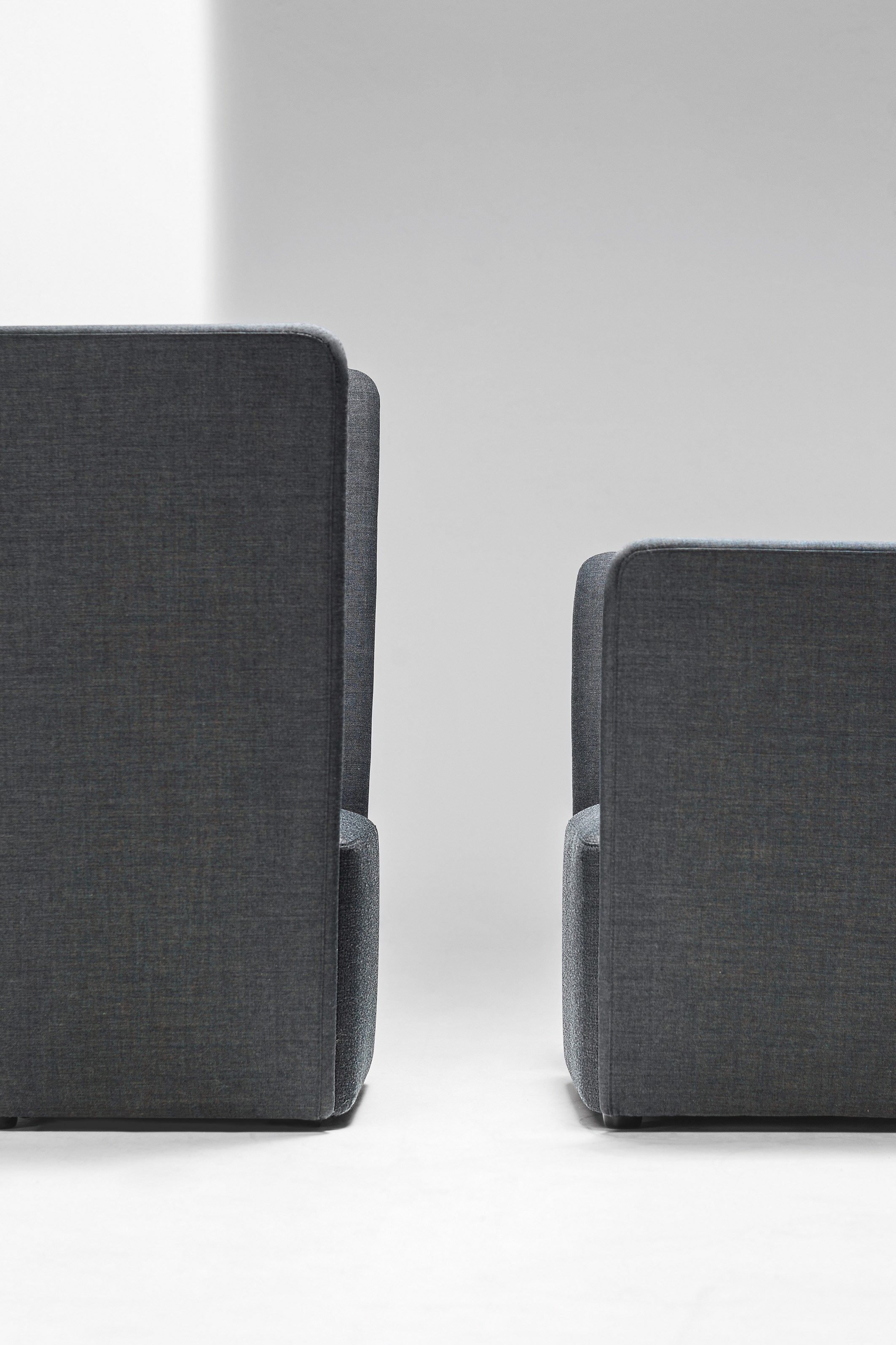 Модульный диван для контракта La Cividina велюр ARCH-00144362 - Вид №3