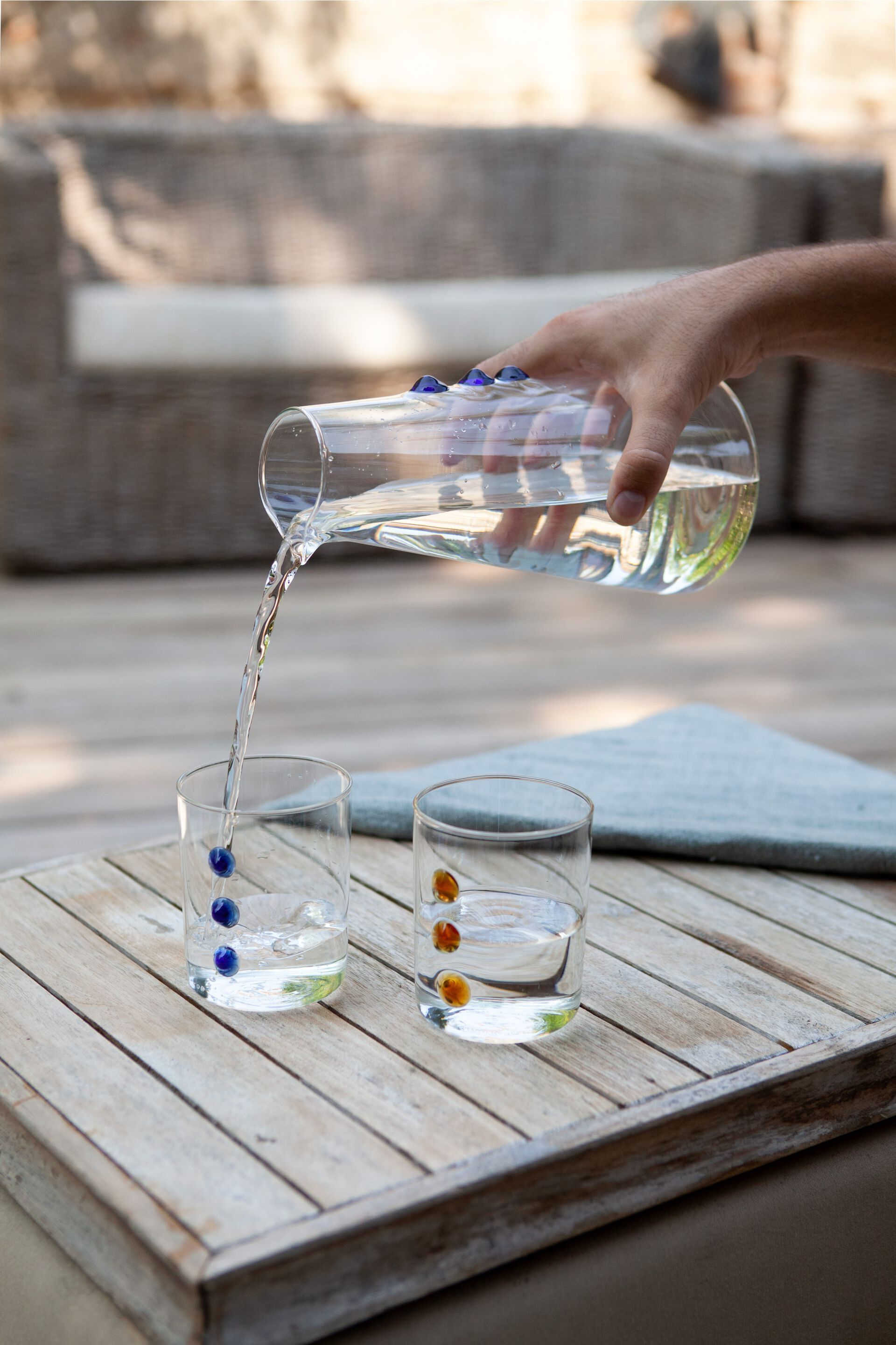 Бутылка из боросиликатного стекла Zafferano Petoni ARCH-00120484 - Вид №3