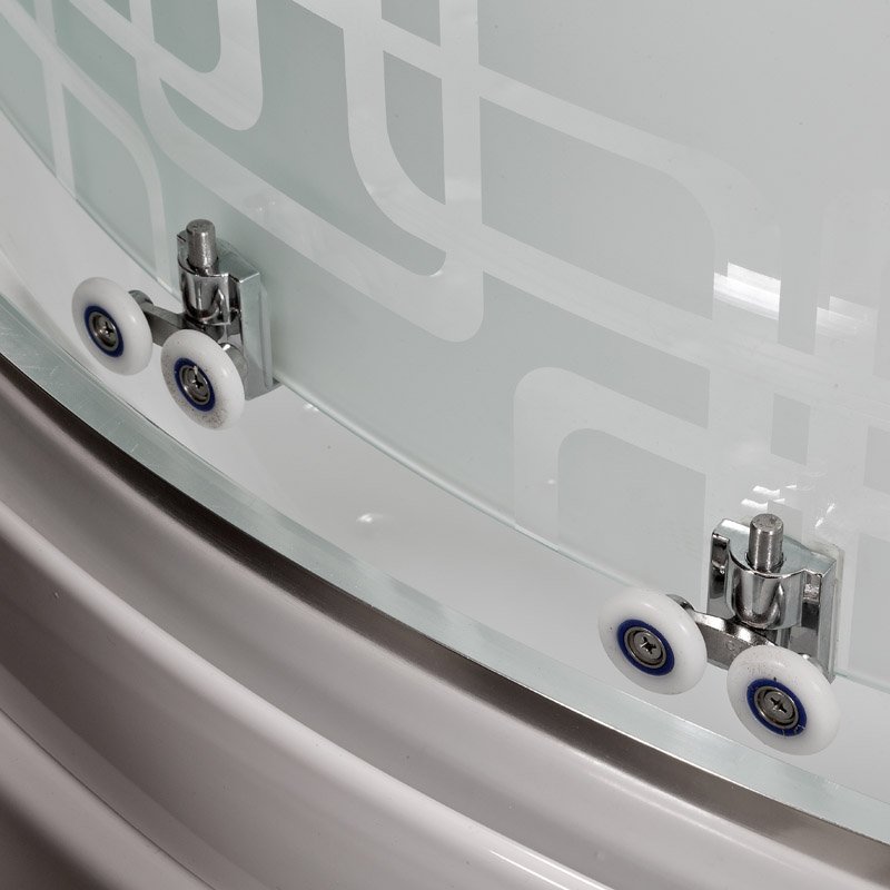 D120S+ эл. L Душевая кабина DETO Серия D ЕМ2710 N LED с гм. - Вид №19