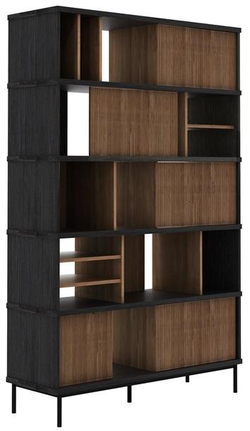 Ethnicraft Книжный шкаф из тика Oscar 10144 - Вид №1