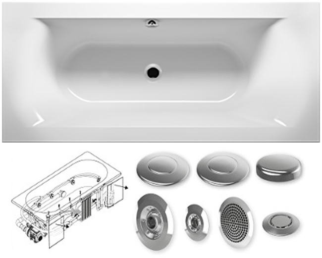 BB4600500000000_hit1 Ванна Riho Lima Santreyd - Вид №3