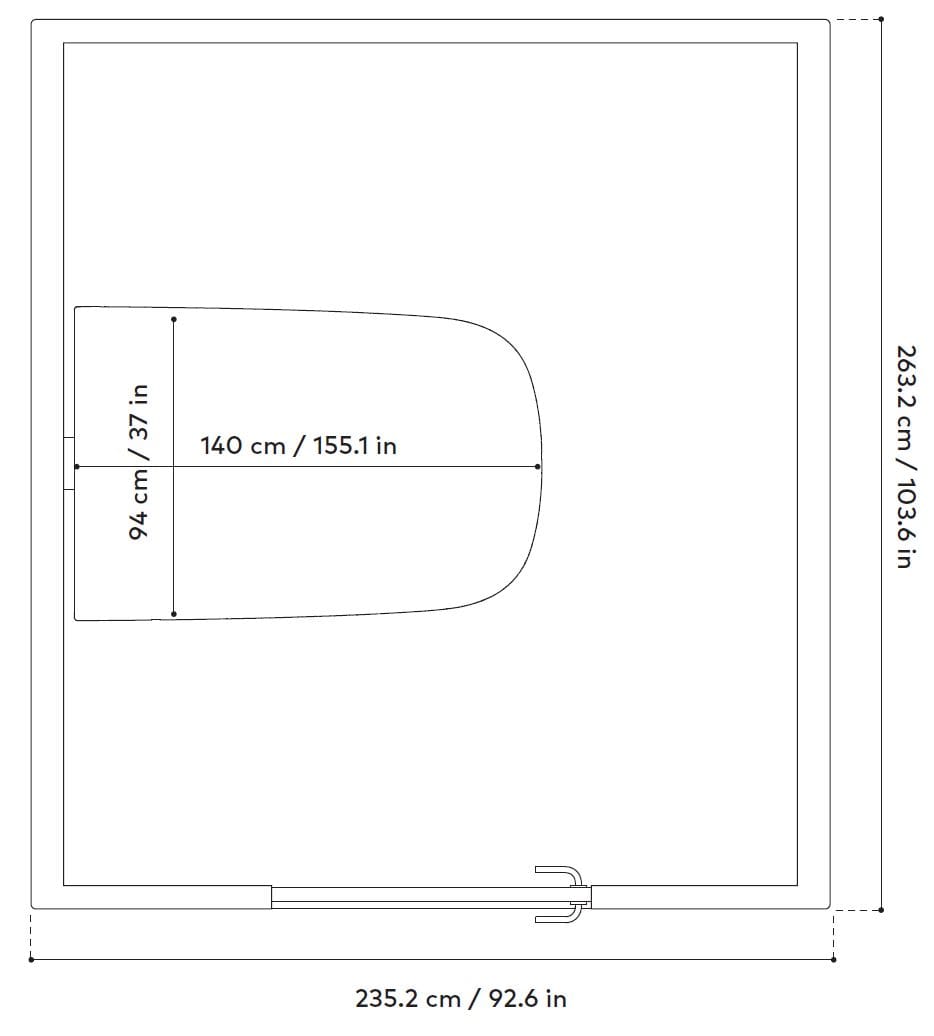 Акустическая офисная кабина со столом Framery FRAMERY SIX™ ARCH-00056099 - Вид №6