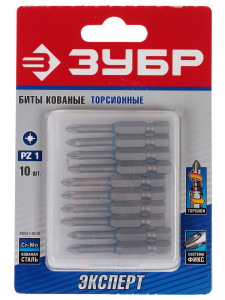 Набор бит ЗУБР ЭКСПЕРТ 26013-1-50-10 6615662