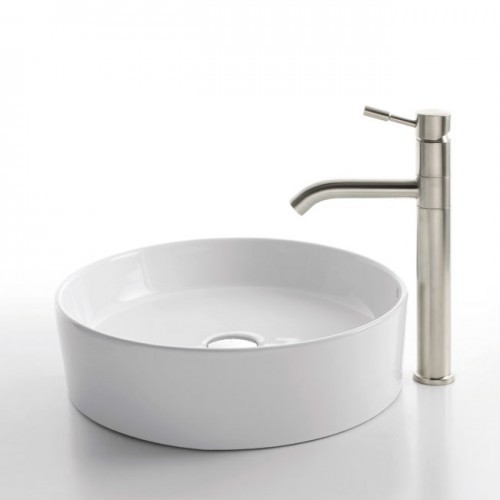 KCV-140 Накладная раковина на столешницу  прямоугольная Krausru  - Вид №4