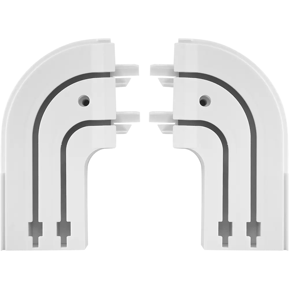 INSPIRE Внутренний угловой соединитель для карнизов - 2 шт 87768892 Соединитель эркерный STLM-0828709 - Вид №4