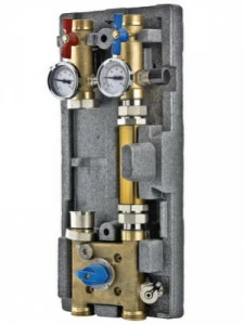 VT.VAR20.G.07 Насосный модуль с байпасом и трехходовым клапаном Valtec 1 1/4"