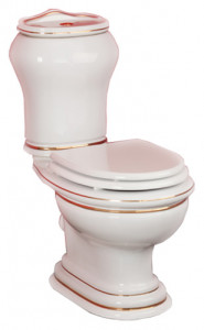 ML.MLD-25.702.D1/ML.MLD-25.748.D1/ML.OLV-29.012/ML.OLV-29.015/ML.OLV-29.014.CR Напольный унитаз моноблок Migliore Milady