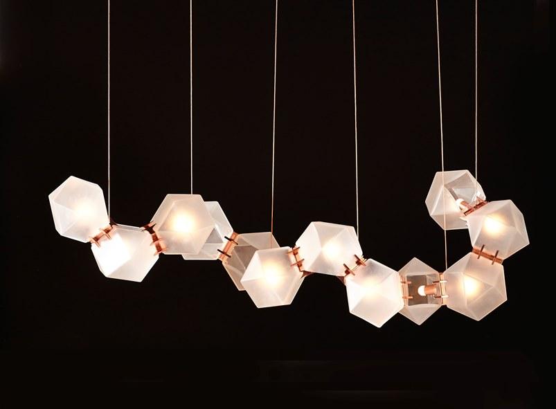 GABRIEL SCOTT Светодиодная подвесная лампа из дутого стекла Welles sun-id-1388442 - Вид №6