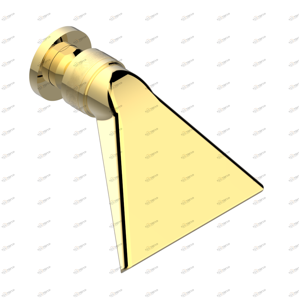 U2E-3640 Лейка душевая Спорт 3/4" Thg-paris Infini белый фарфор с платиновым декором Золото U2E 3640 CAT.F