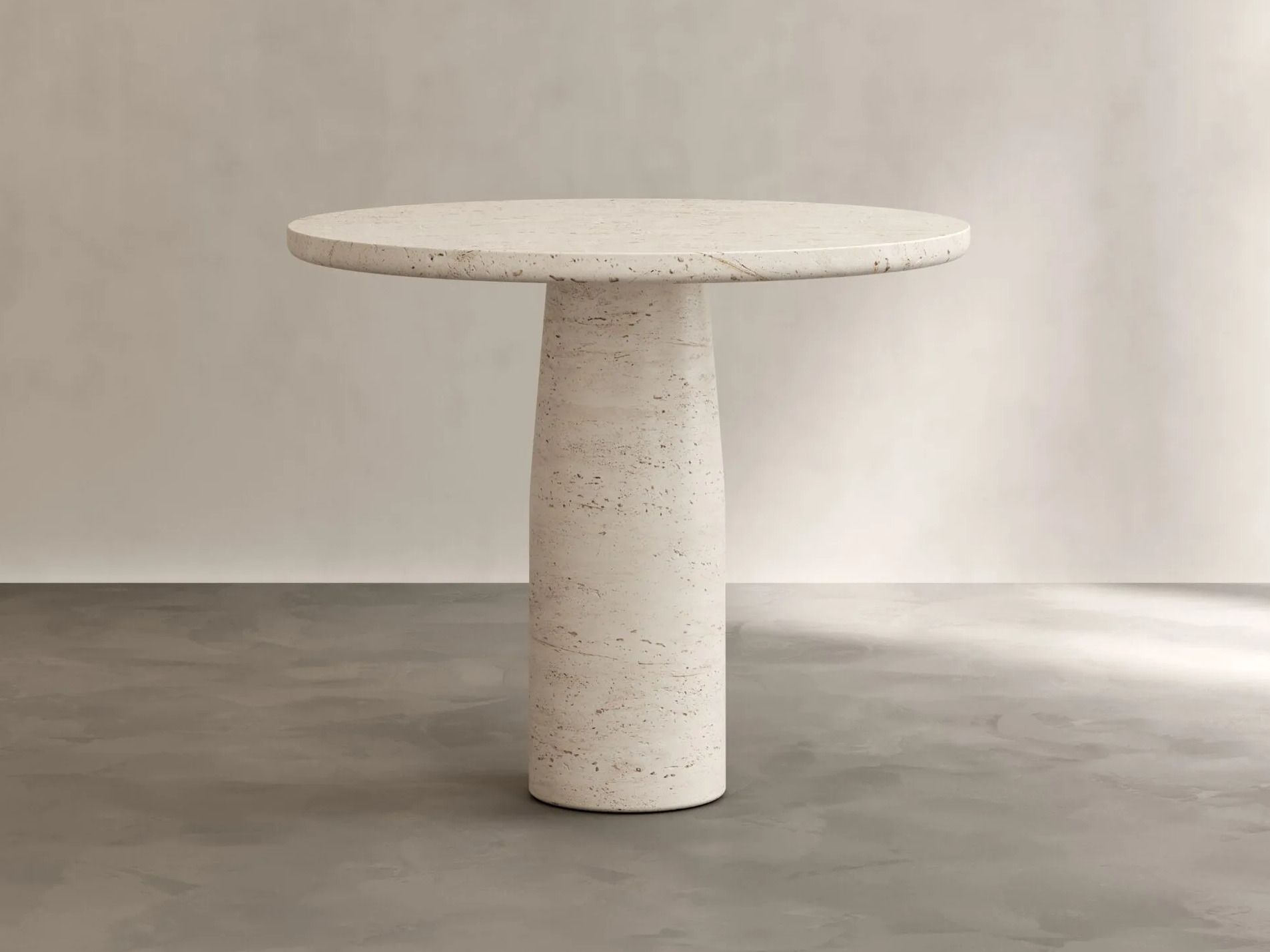 Круглый обеденный стол из натурального камня Paloma Editions ARCH-00005919 - Вид №1