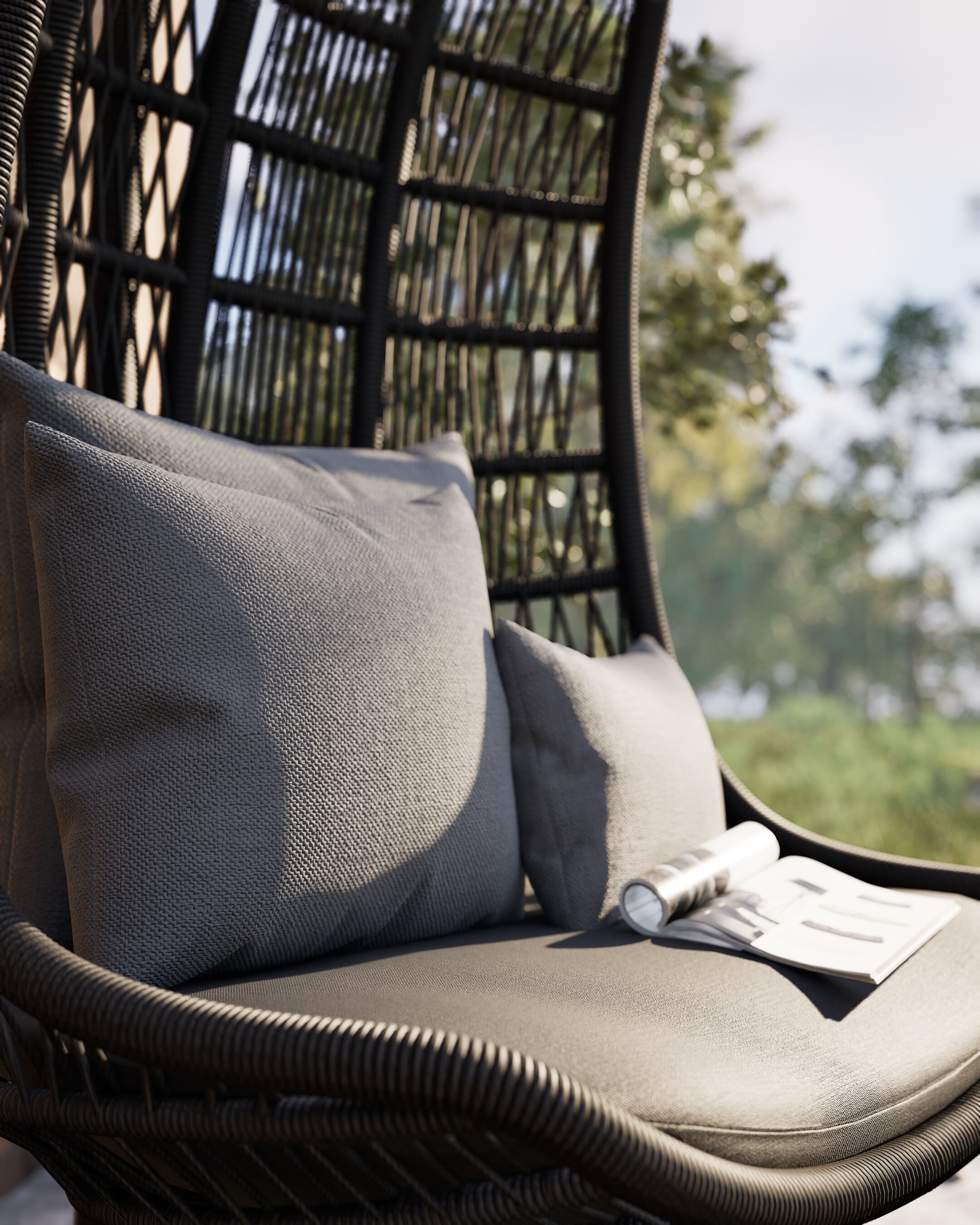 Морской канат качалка DRIGANI COCOON ARCH-00104900 - Вид №6