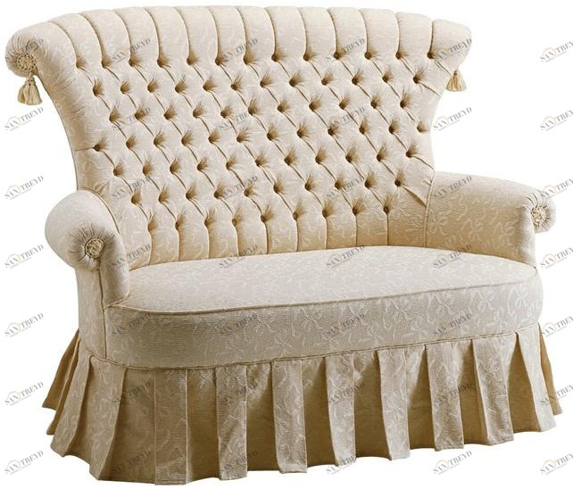 VOLPI 2-х местный тафтинговый диван с высокой спинкой Emporio volpi 2182