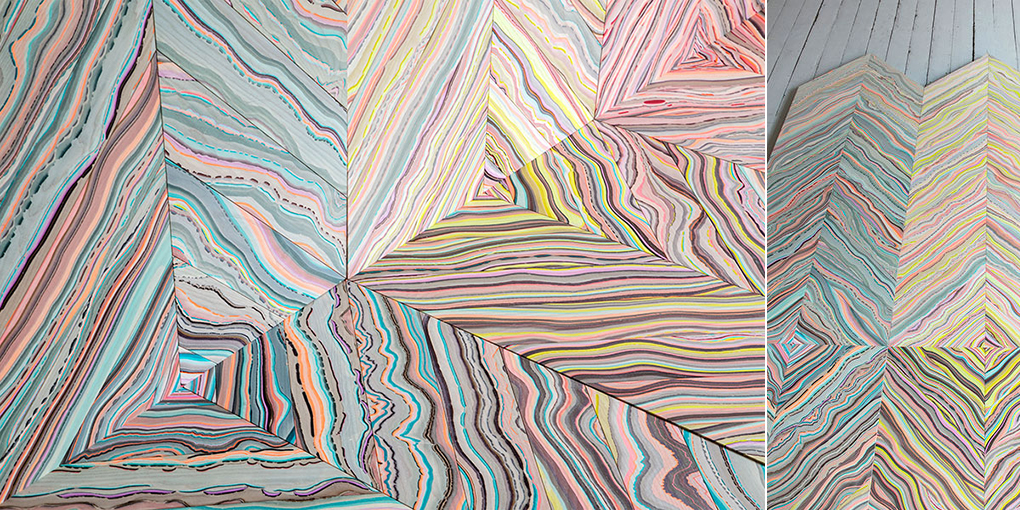 Паркетная доска Refraction # 1 Snedker Studio Marbelous Wood Refraction 1 REFRACTION1 - Вид №2