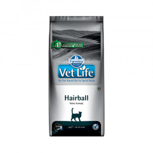 ПР0050260 Корм для кошек Vet Life Natural Diet курица для выведения шерстяных комочков сух. 2кг Farmina