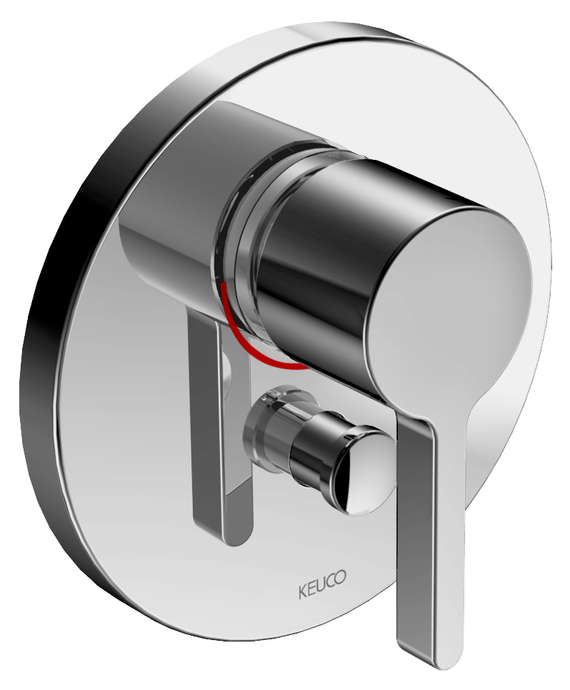 51572010181 Встраиваемый Однорычажный смеситель ванна/душ KEUCO Edition 400