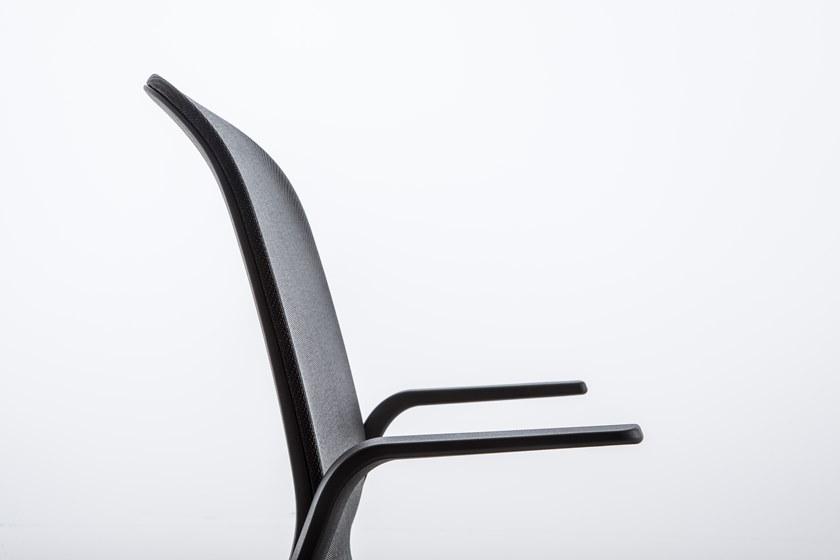 Luxy Офисное кресло на козлах из нейлона® со средней спинкой Smartlight sun-id-1356625 - Вид №2