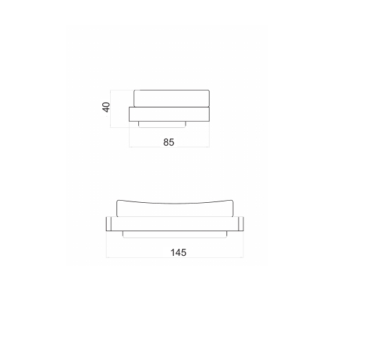 PE500101010 Мыльница Webert Pegaso - Вид №1