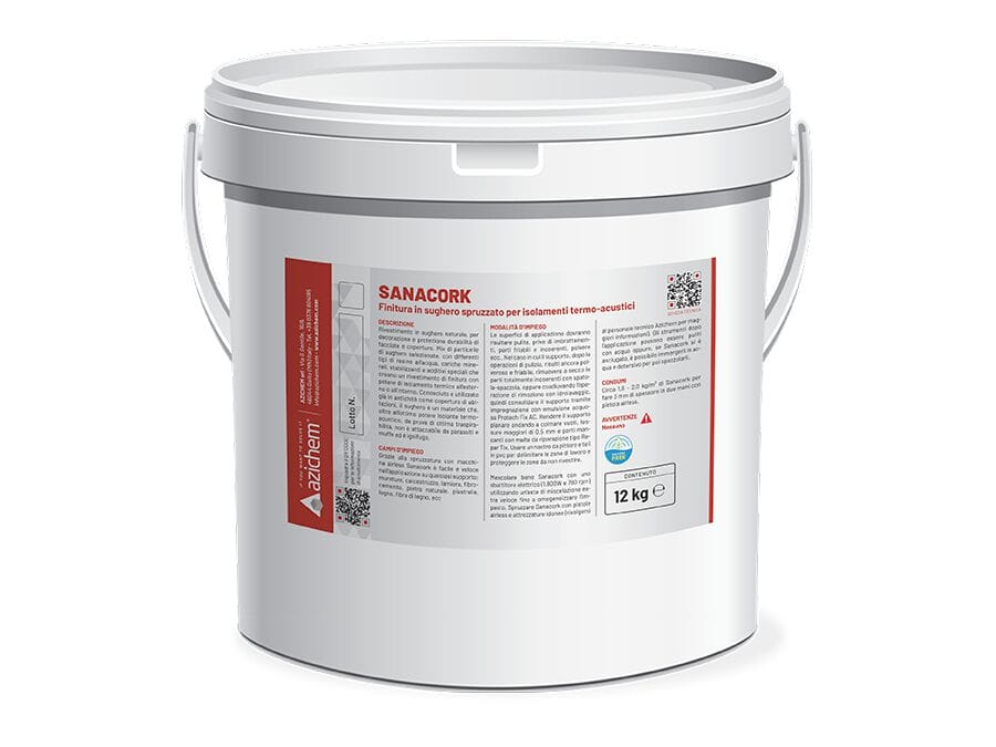 Напыленная пробковая отделка для термо-акустической изоляции Azichem INTOTECH ARCH-00052438 - Вид №1