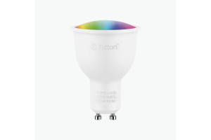 16194574 Умная лампа LED RGBW Wi-Fi Bulb GU10 5Вт ZTSHLBRGBGU101RU Zetton