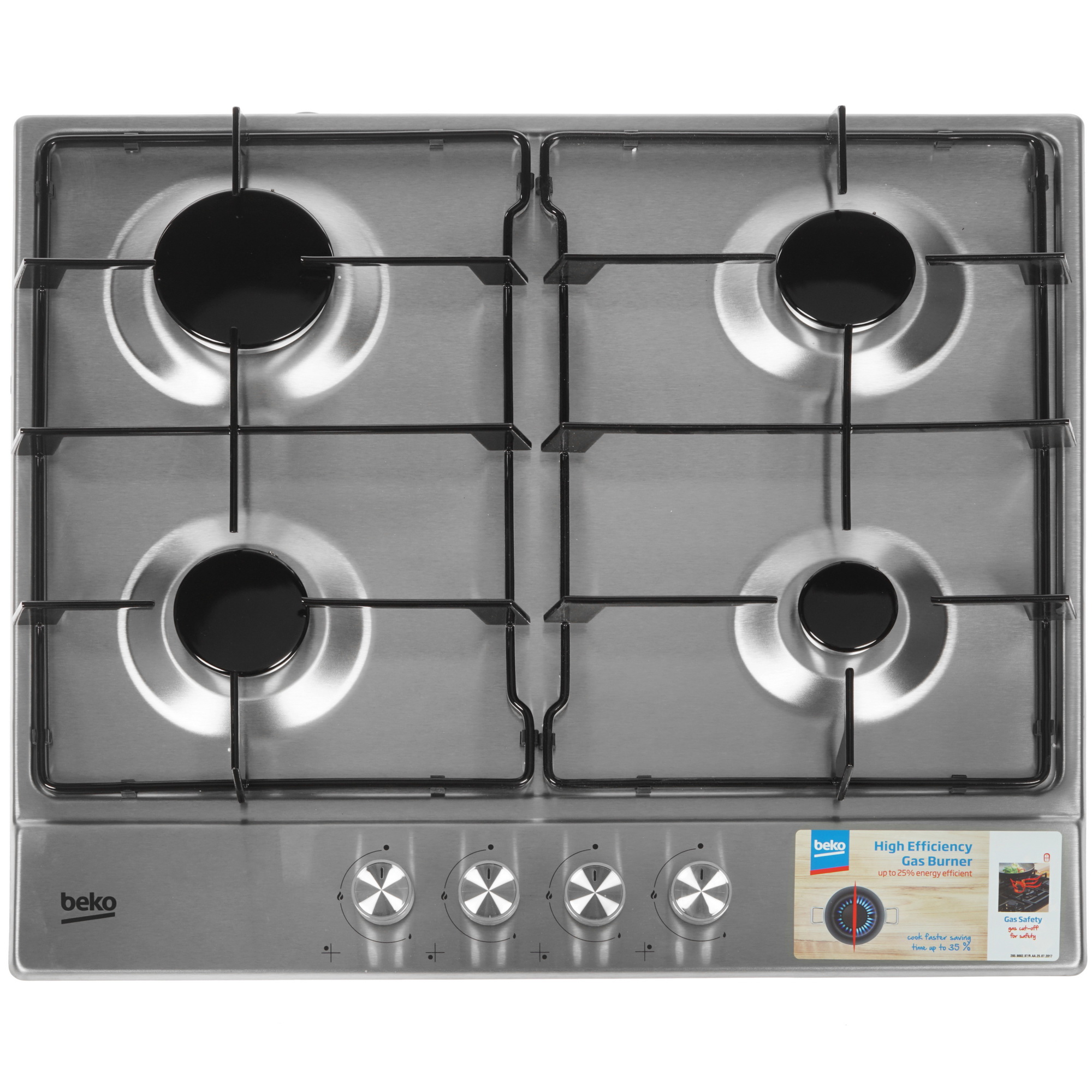 1169341 Газовая варочная поверхность Beko HIAG64223SX STDN-0007887