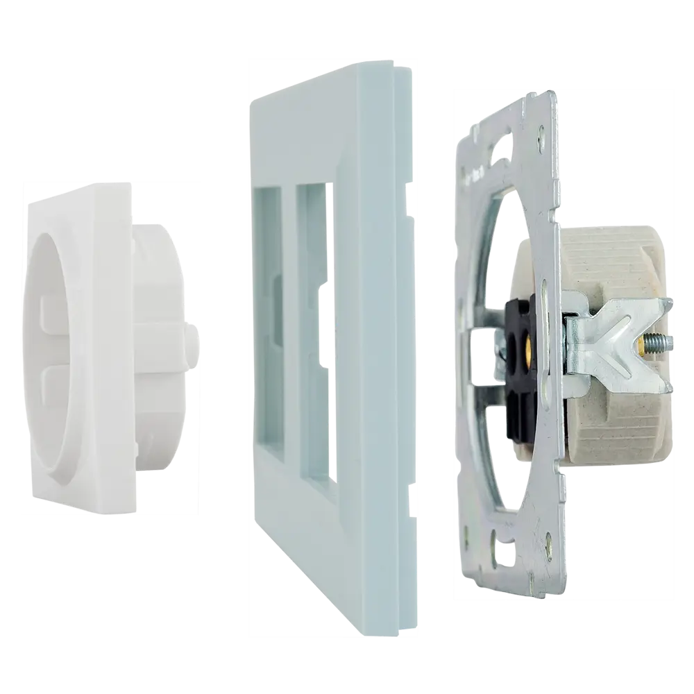 Рамка Legrand Structura для розеток и выключателей, 2 поста, матовая голубая 82064617 STLM-0018607 - Вид №3