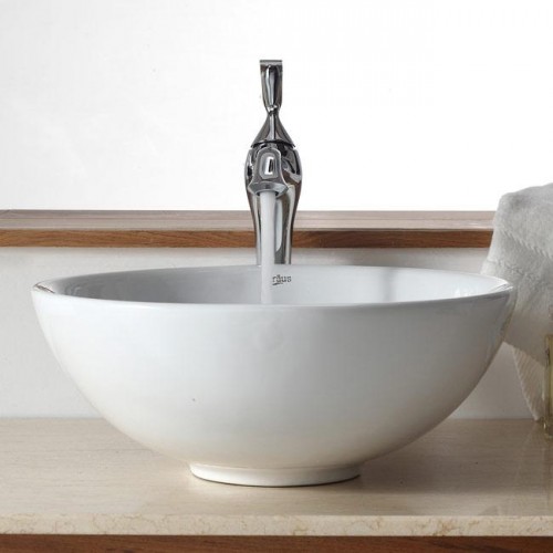 KCV141-KEF15000 Накладная раковина на столешницу  прямоугольная Krausru  - Вид №6