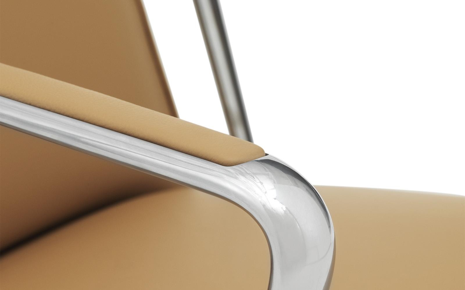 605472 Кресло для отдыха Pad High Swivel Alu Oak / Ultra Leather Normann Copenhagen  - Вид №2