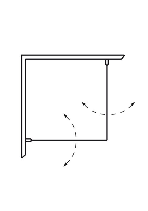 1471135 Igloo C Душевой Уголок 90X90 Clear Glass Hafa Прозрачный  - Вид №1