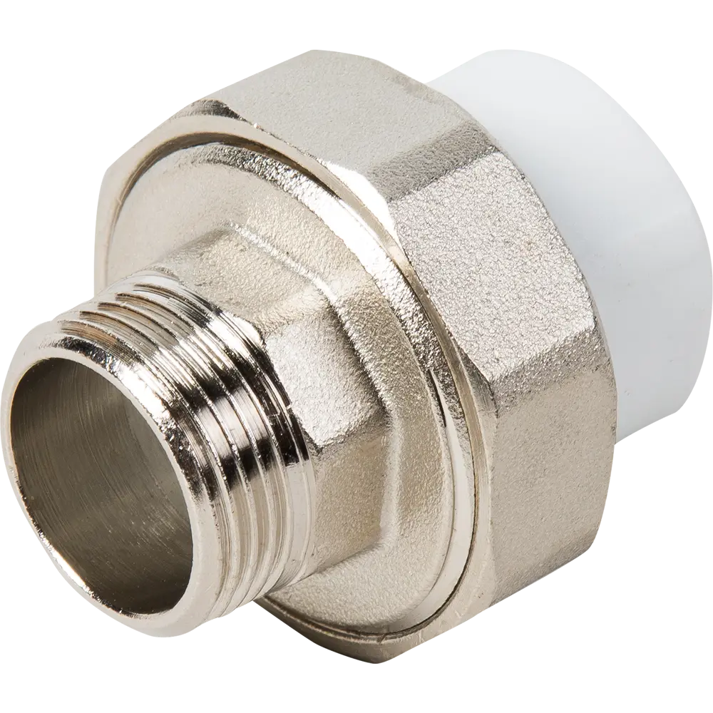 Муфта разъемная РВК 3/4"x25 мм НР полипропилен 020570 STLM-2074893
