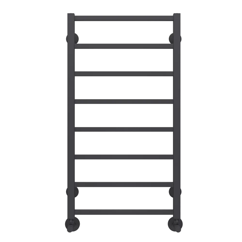 83588969 Водяной полотенцесушитель Оберон П8 50-80 U-образный цвет черный STLM-0042272 ВАРМО 