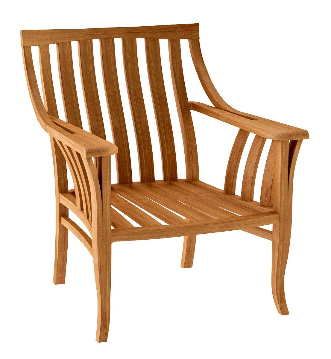 Садовое кресло из тикового дерева decò ASTELLO Tournesol ARCH-00133245 - Вид №1