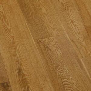 Массивная доска Magestik floor С покрытием () (300-1800)x125x18мм Дуб с брашью (Текстурированная) 300-1800х125 мм.