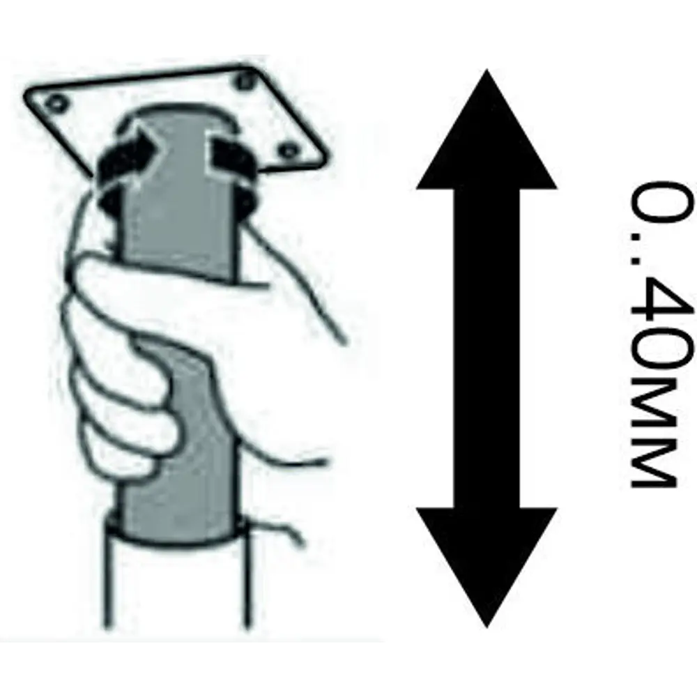 Регулируемая опора Edson для столов и барных стоек 88110496 STLM-0076858 - Вид №10
