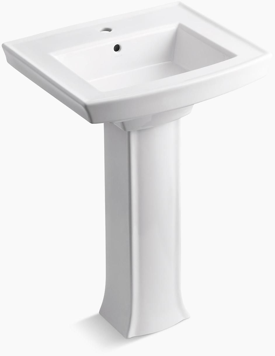 K-2359-1-K4 Напольная раковина стоящая прямоугольная Kohler  - Вид №1
