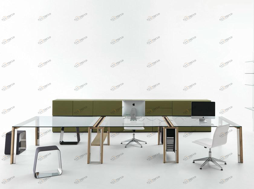 Gallotti&Radice Прямоугольный стол из хрусталя Wgs sun-id-1393276