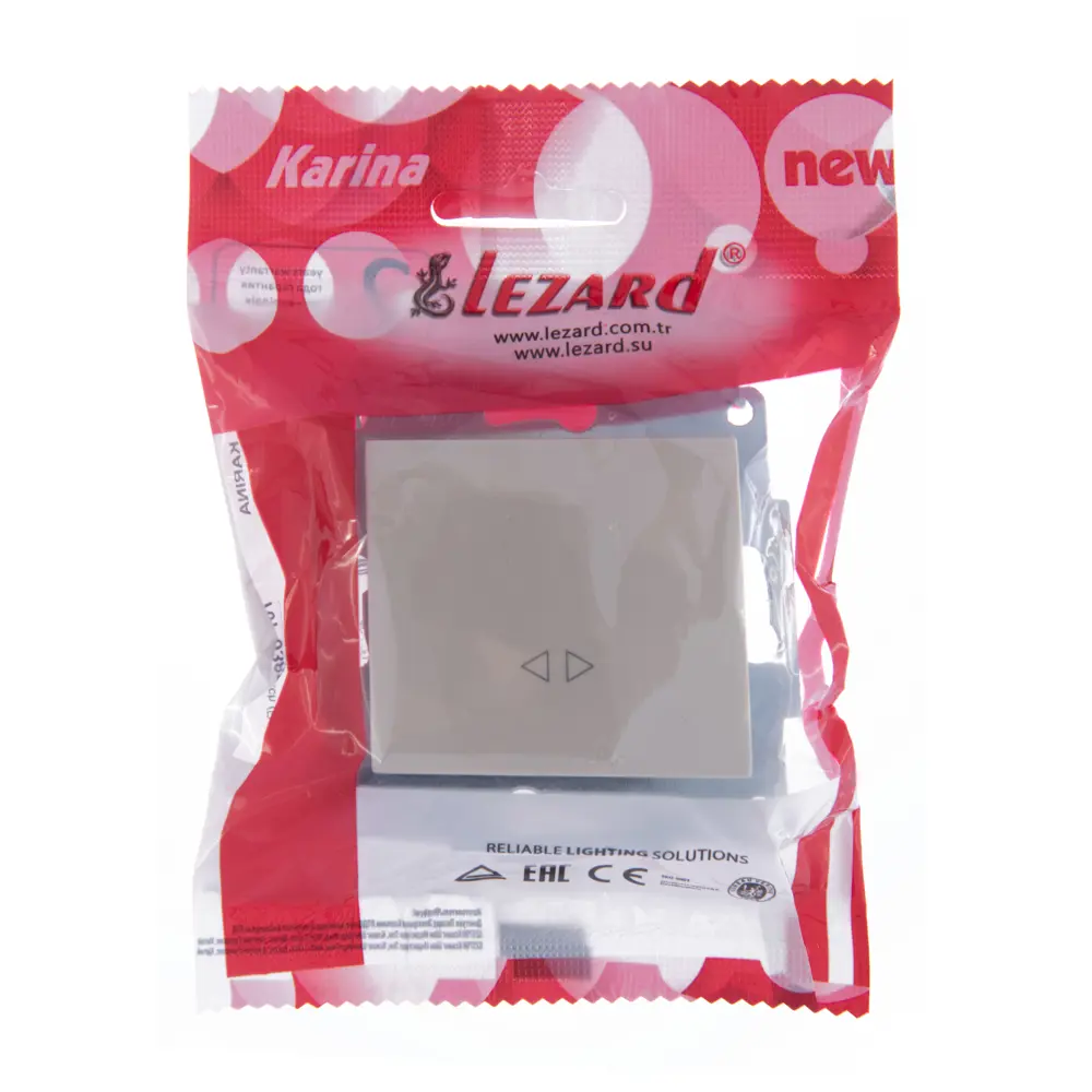 Выключатель промежуточный Lezard Karina цвет кремовый STLM-2013181 - Вид №7