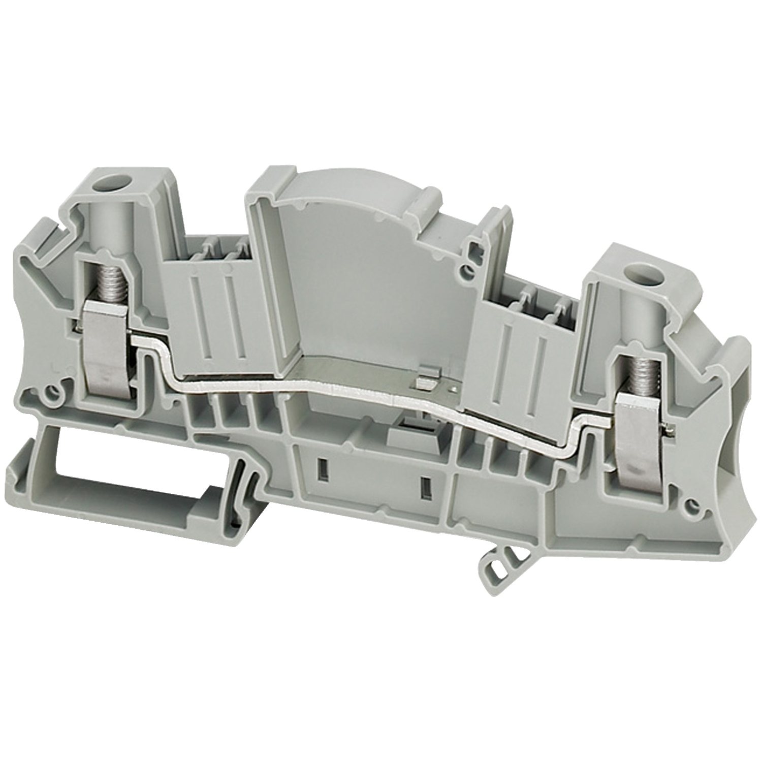 NSYTRV62TT Клеммник винтовой проходной TR 6 мм², серый Schneider Electric Linergy 