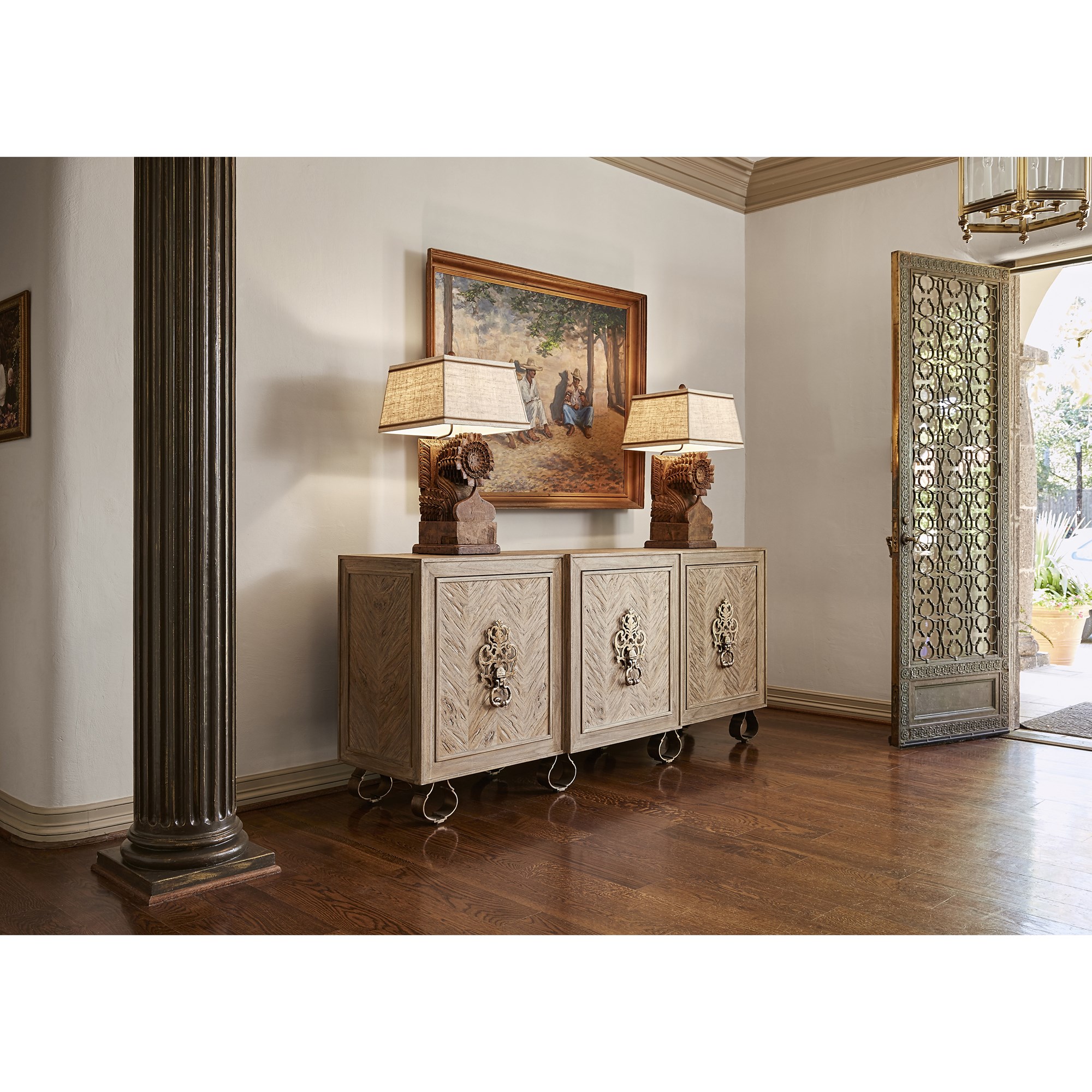 Серванты 07216-630-001 Santa Cruz Multi-Use Cabinet Ambella  - Вид №5