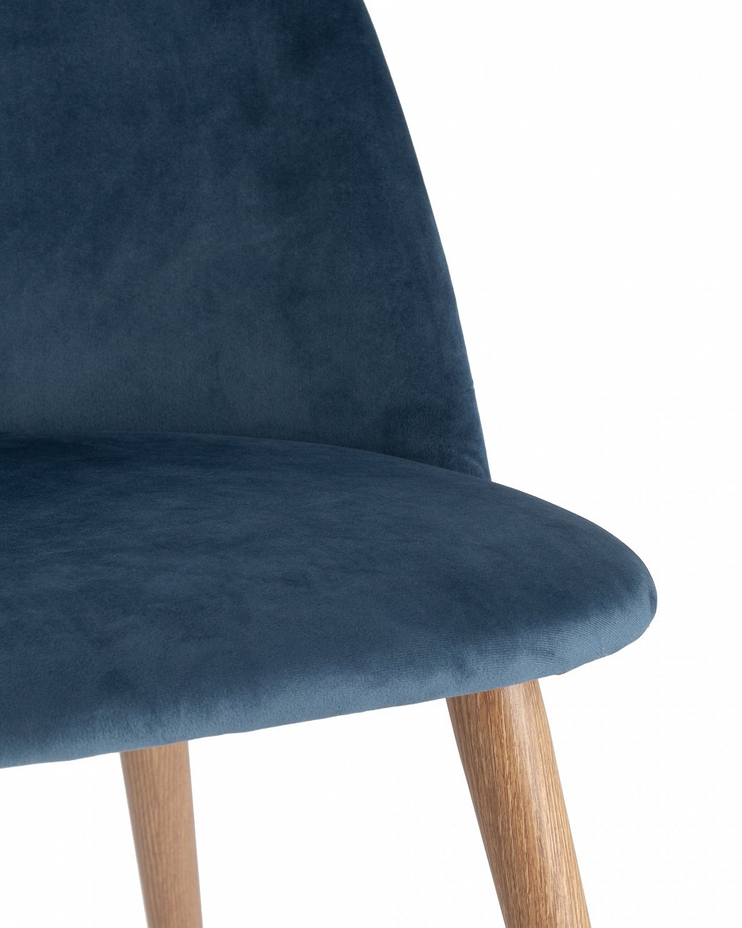 Стул с мягкой обивкой синий "Лион" STOOL GROUP ДИЗАЙНЕРСКИЕ 00-3881981 Синий  - Вид №4