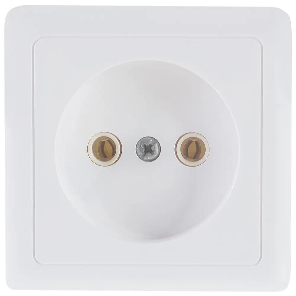 Розетка Schneider Electric Хит без заземления цвет белый 11317433 STLM-2001428