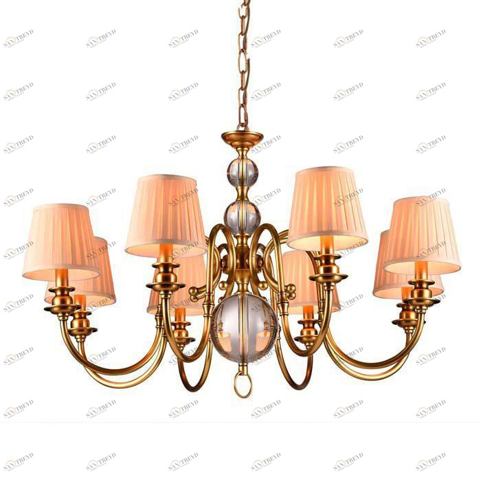 Подвесная люстра Newport B/C 3108 B/C L NEWPORT ДИЗАЙНЕРСКИЕ 279709 Бронза 