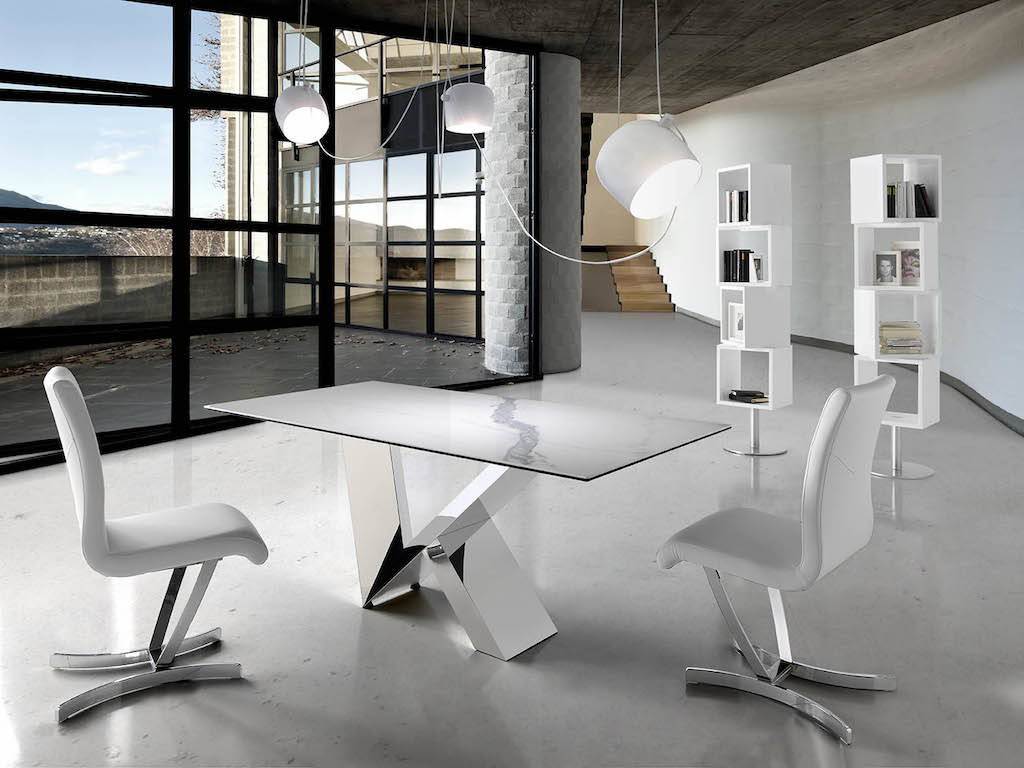 102034 Стол обеденный CT998 мраморный 200x95 Angel Cerda 