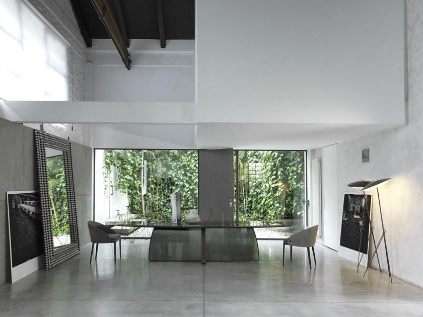 Gianfranco Ferré Home Прямоугольный стол из дерева и стекла sun-id-1516622 - Вид №4