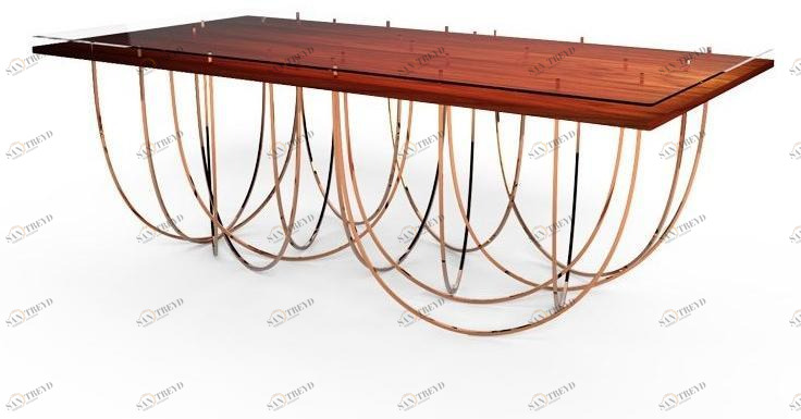 Duquesa & Malvada Прямоугольный обеденный стол Cassini Dmf026