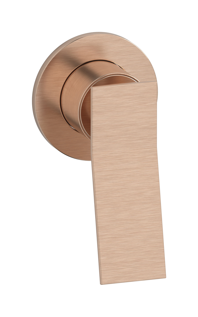 Внешние части встроенного смесителя на 1 потребителя WE ARE IB wa310cs Brushed Rose Gold Wave