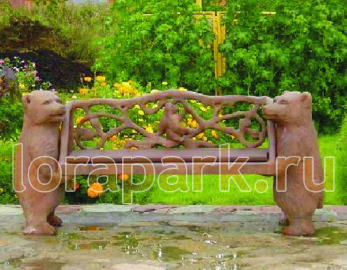 2804 Скамейка МЕДВЕЖАТА LAB.Space 