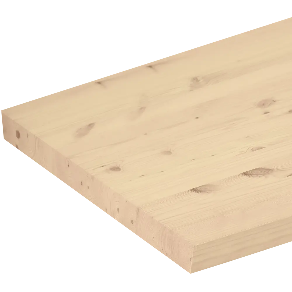Площадка лестничная сращенная хвоя сорт Экстра 40x600x1600 81990140 STLM-2117994 Santreyd 