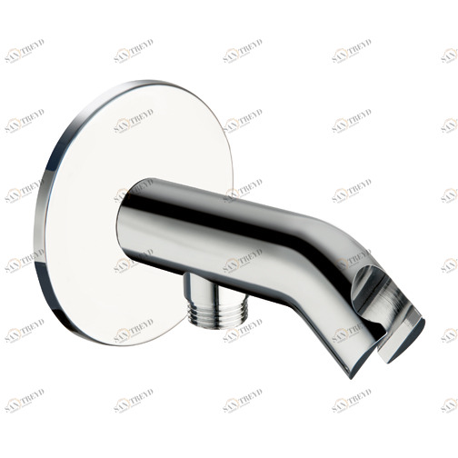 CRIPD607 Изогнутый кронштейн для душа со встроенным сливом воды Cristina Rubinetterie 